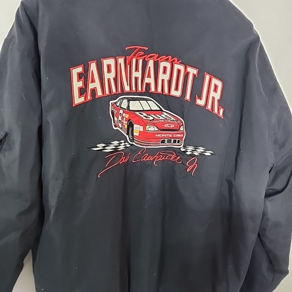 Chase Authentic Dale Earnhardt Jr. Nascar Mens Black Vintage Jacket. Size XXL - Picture 5 of 6